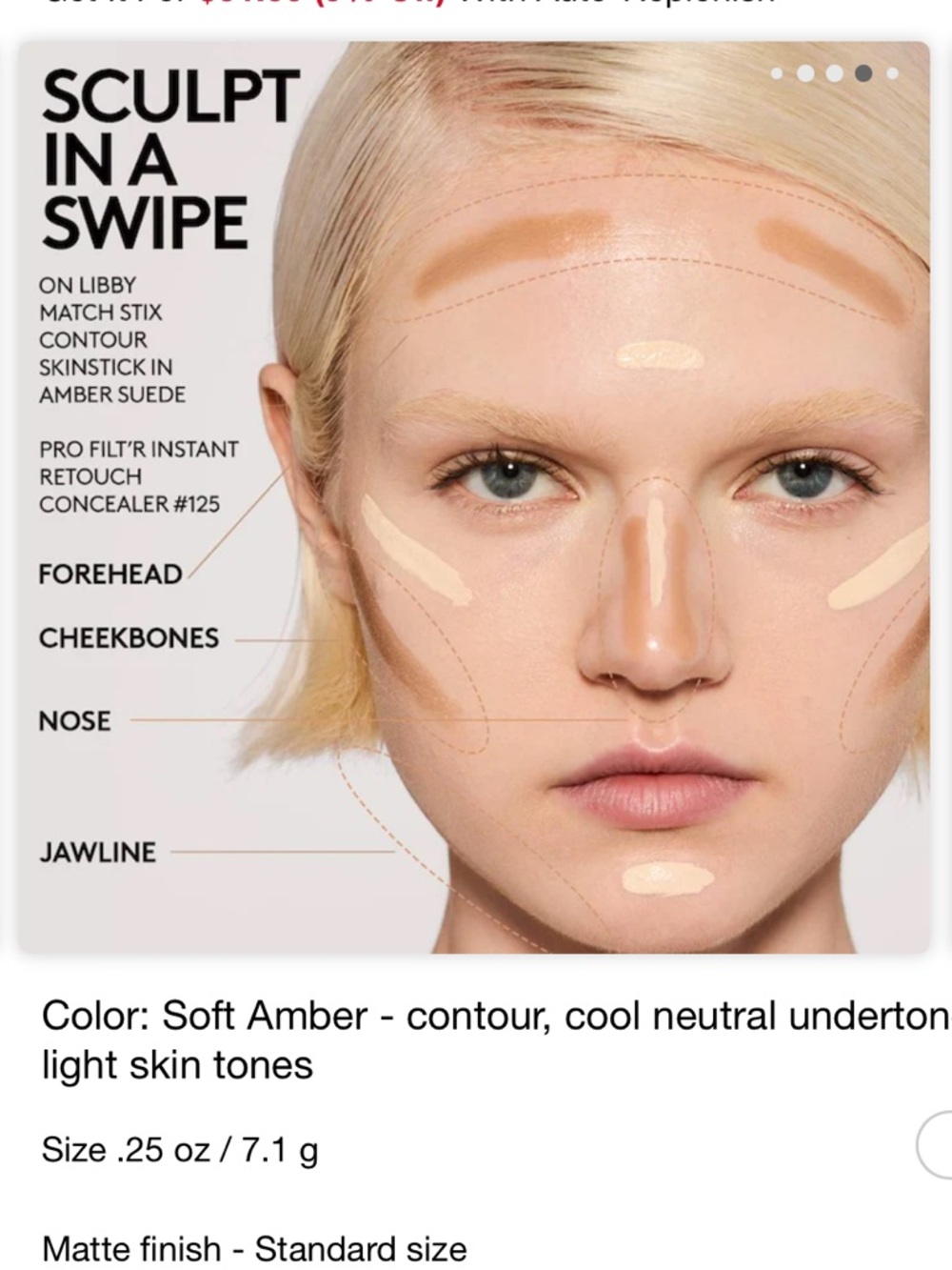 Fenty Beauty Soft Amber Contour Stick - Picture 5 of 8